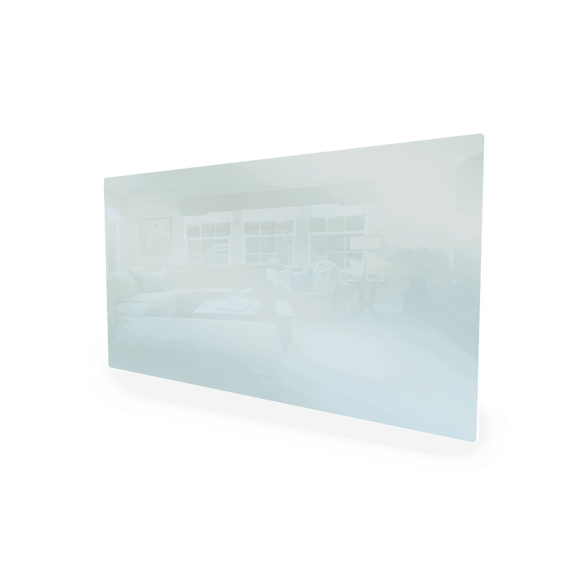 YANDIYA üveg infrapanel 900 W - fehér (60x110 cm) - Image 5