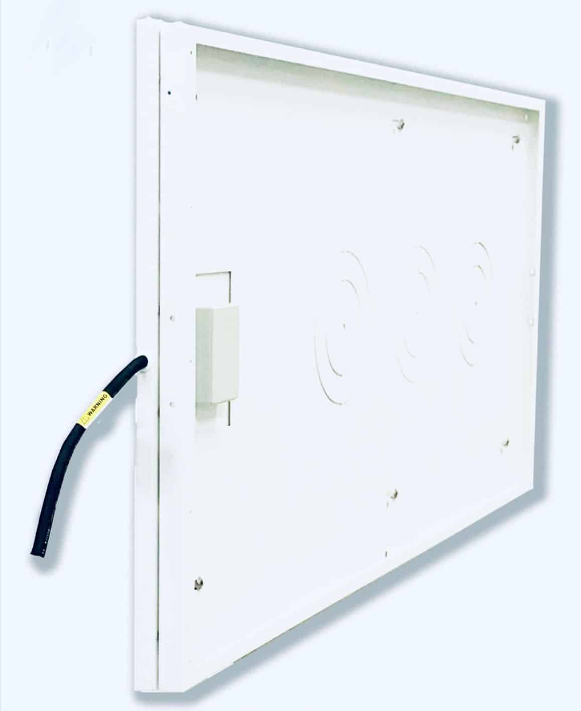 YANDIYA infrapanel 650W spot lámpával - fehér (60x120 cm) - Image 2